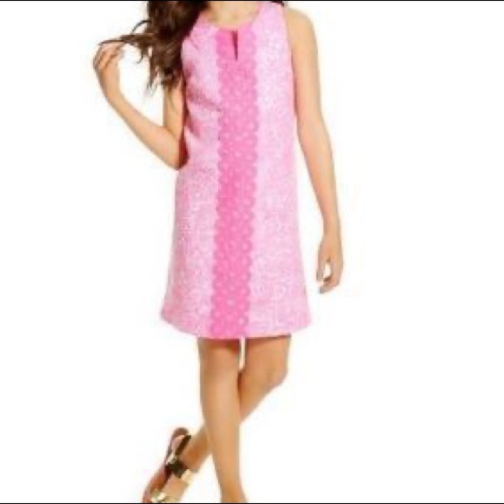 Lilly Pulitzer for Target Pink Patterned Sleeveless Shift Dress